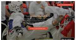 Desktop Screenshot of lumampaomartialarts.com